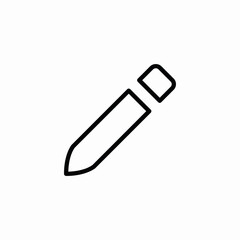 marker highlight edit draw icon vector sign
