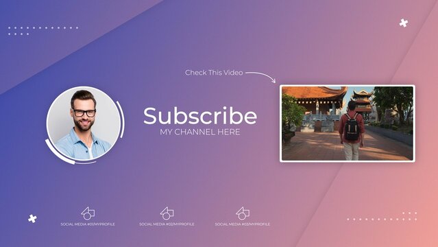 Gradient End Screen 02