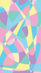 A vector background with a mix of colorful shapes offers a playful and dynamic aesthetic, perfect for creative projects that need a lively touch.

