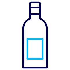 Bottle Outline Color icon