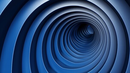 Fototapeta premium Abstract technology background featuring blue geometric shapes, hexagons, and circles