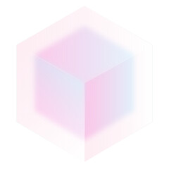 3D Box Rectangle Glassmorphism UI Icon Sign and Symbol Design Illustrator Png Svg	