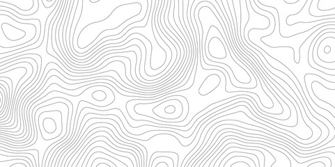 Abstract modern white and black topographic styles contour map wavy line, digital print terrain lines texture vector white background. 