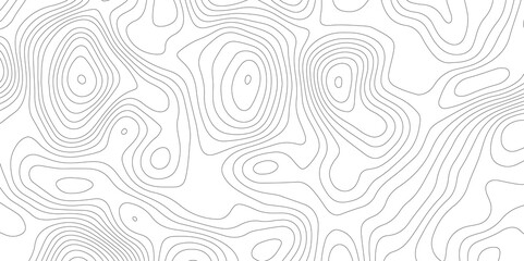 Abstract modern white and black topographic styles contour map wavy line, digital print terrain lines texture vector white background. 