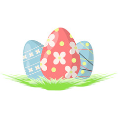 Easter Egg on Grass