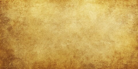 Fototapeta premium Textured golden brown background with a vintage appearance, featuring soft gradients and subtle scratches for a classic feel.