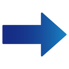 グラフィカルな記号アイコン「右矢印」