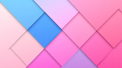 Abstract geometric background featuring layered pastel colors creating a modern design