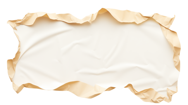 Torn Edge Blank Paper Background for Creative Design and Artistic Presentations Use