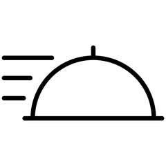 Obraz premium Food Outline Icon