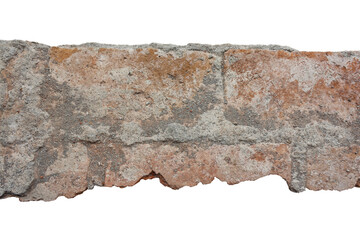 Textured Brick Wall Surface Rough Aged Stone Architecture Design Vintage Building Background