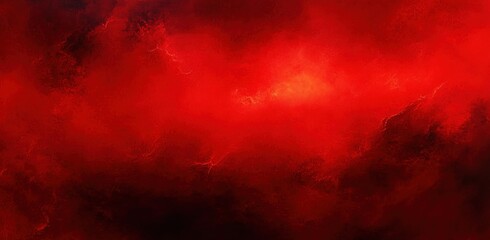 Red Abstract Watercolor Background with Textured Vintage Design for Holiday and Elegant Web Presentation