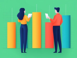 market potential competition investment. Vibrant infographic showcasing competitive landscape trends with investment recommendations for maximizing growth market potential competition investment.