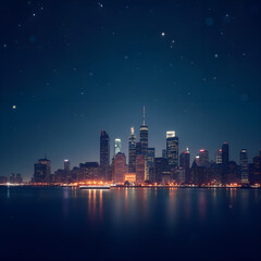 city skylines nigth