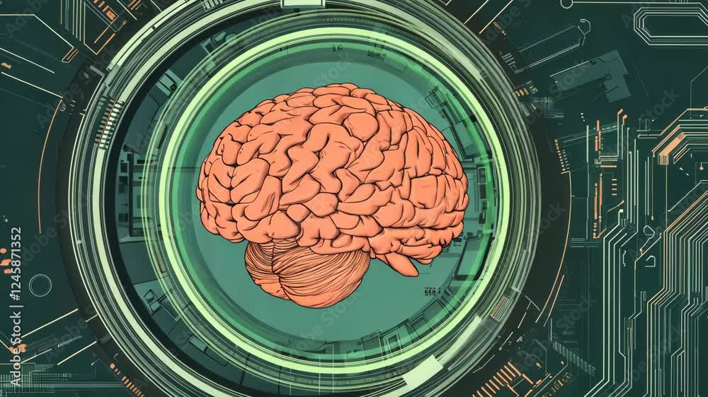 Poster advanced neural network interface with digital brain and circuitry