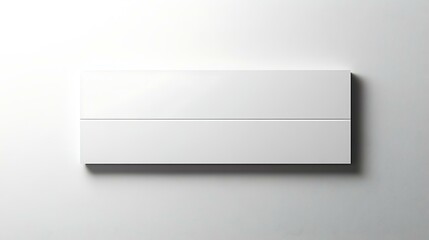 A minimalist white background featuring a single thin horizontal line across the middle, creating a subtle visual division.