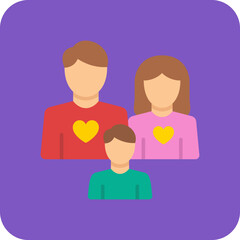 Fototapeta premium Family Icon