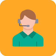 Call Center Agent Icon