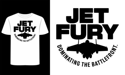 Jet Fighters & Graffiti Vector T-Shirt Graphic