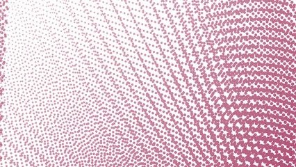 Red halftone pattern abstract background for fabric style