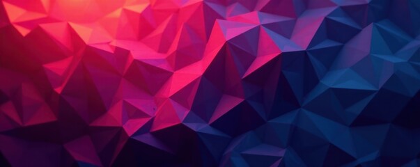 Obraz premium Interlocking polygons, deep shadows, chaotic pattern, modern, polygonal, geometric background