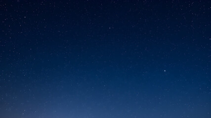 Fototapeta premium Amazing starry sky at night, banner design. Generative AI