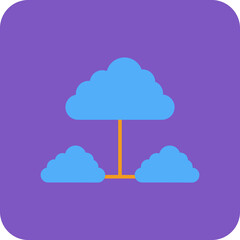 Cloud Sharing Icon