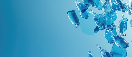 Virtual meeting collaboration with diverse team members interacting online and available space for text placement