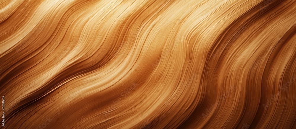 Poster wavy brown wood texture background ideal for natural and rustic design elements
