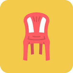 Plastic Chair Icon