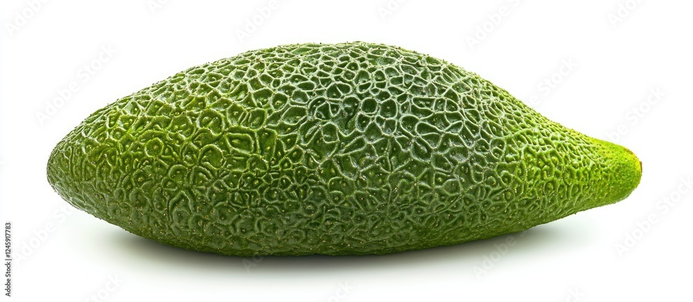 Poster Breadfruit in natural setting showcasing texture and color against a minimalist white backdrop for culinary or food-related designs.