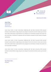 Professional Orange and Blue Corporate Letterhead Template
Modern Business Letterhead Design PSD
Editable Letterhead Template with Orange and Blue Accents