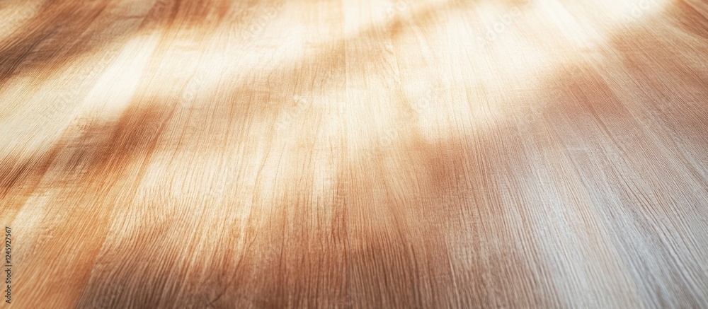 Leinwandbilder bright minimalist hardwood floor with apricot crush color theme featuring texture and empty space fo