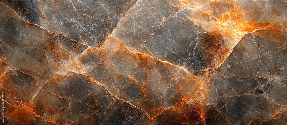 Poster elegant brown natural marble texture with intricate veining and warm tones ideal for architectural a