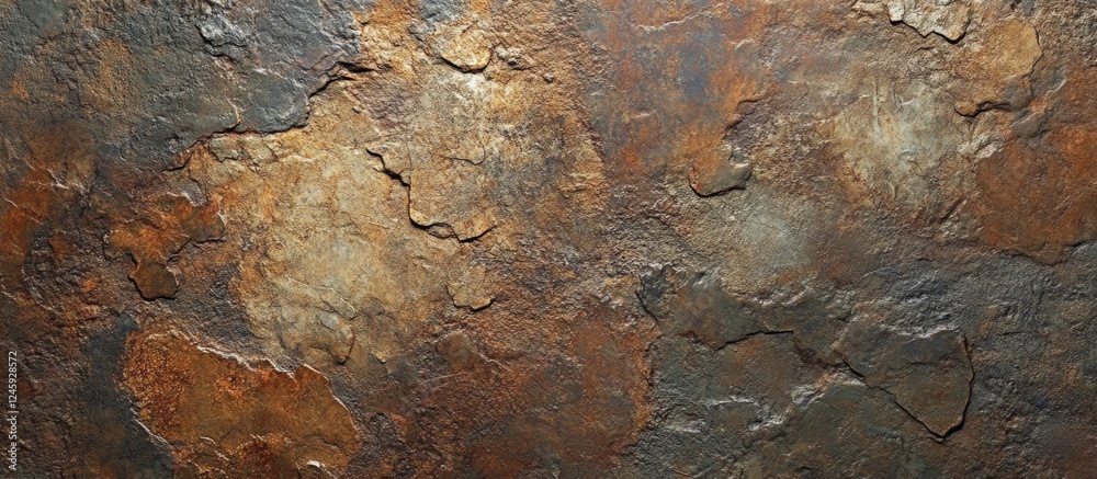 Poster textured rock surface displaying natural color variations and intricate patterns ideal for backgroun