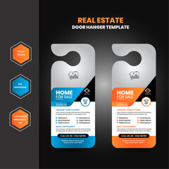 Real estate agency business door hanger