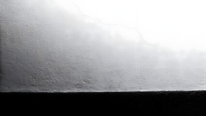 white and black background