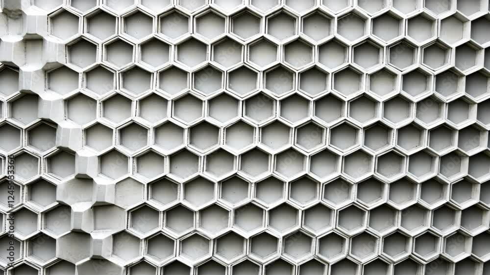 Poster dynamic abstract patterns evolving in geometric urban architecture