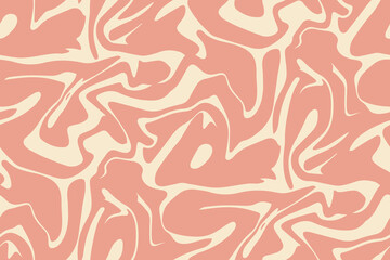 Abstract Wavy Seamless Pattern