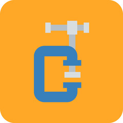 Fototapeta premium Clamp Icon