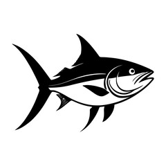 vector illustration of a fish