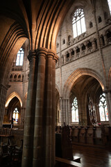 Fototapeta premium La belle cathédrale Saint-Tugdual de Tréguier en Bretagne - France
