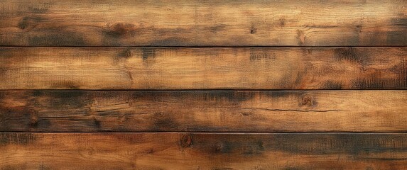 Naklejka premium Wood Texture Natural Grain Rustic Background Photorealistic Warm Toned