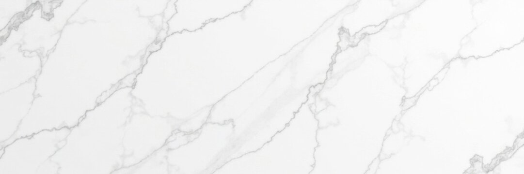 Seamless white marble texture, panoramic view, photography, backdrop, swirl
