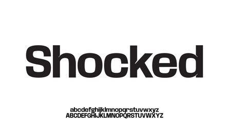 Modern Sport Italic Font. Typeface urban style fonts for technology, digital, movie, logo design. Alphabet Collections
