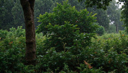 Fototapeta premium trees in the woods