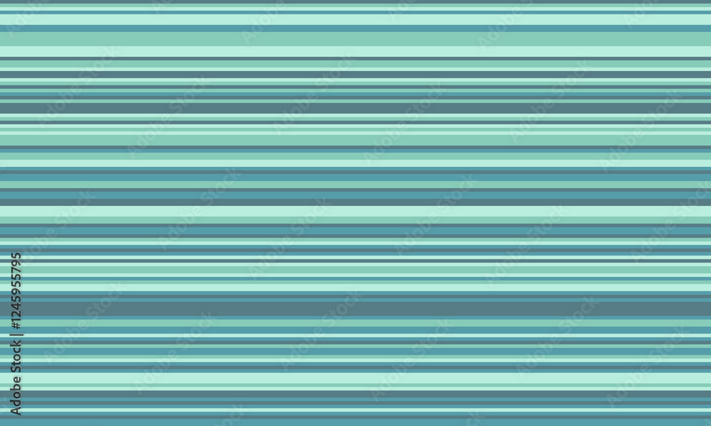 Aufkleber geometric stripes seamless vector pattern with horizontal lines in varied colours, creating an abstr