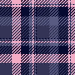 Textile design of textured plaid. Checkered fabric pattern swatch for shirt, dress, suit, wrapping paper print, invitation and gift card.