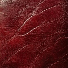 Fototapeta premium Deep red leather texture background with zen papaya fruit on a contrasting surface