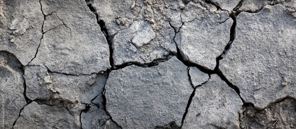 Poster cracked concrete background texture for modern design projects